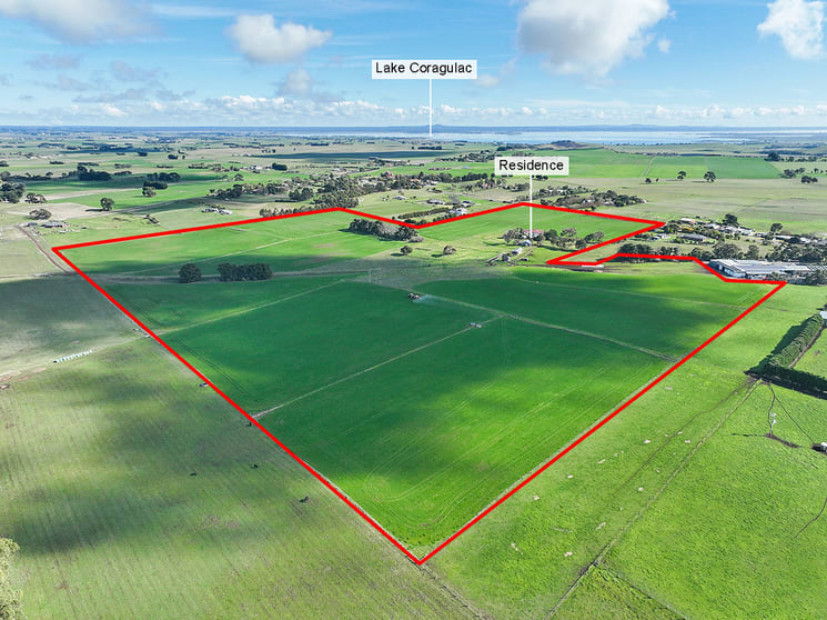 Click to view all images 800 Corangamite Lake Road Coragulac VIC 3249 - Image 2