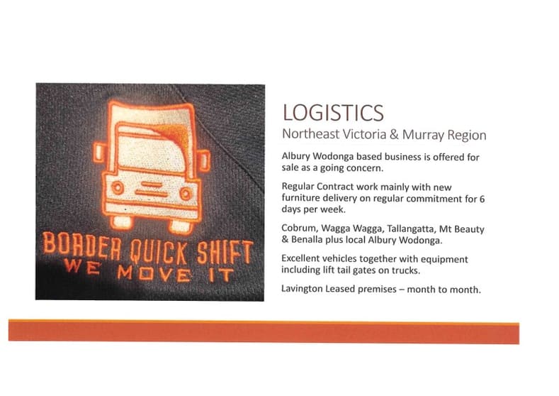 Click to view all images Transport, Distribution & Storage business for sale in Albury - Image 2