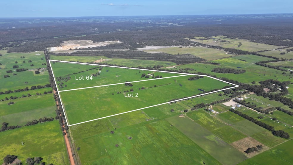 Click to view all images Lot 2 Clarke Road (The Plains) Boyanup WA 6237 - Image 1
