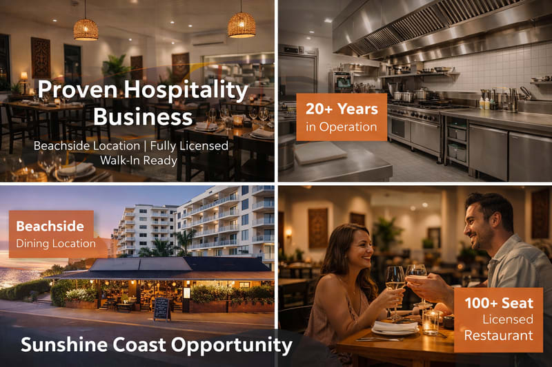 Click to view all images Food, Beverage & Hospitality business for sale in Maroochydore - Image 2