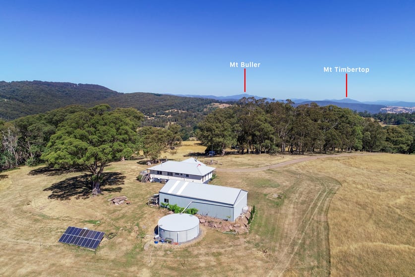 Click to view all images 1037 Tabletop Road Tolmie VIC 3723 - Image 1