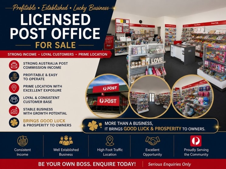 Click to view all images Post Offices business for sale in Melbourne - Image 1