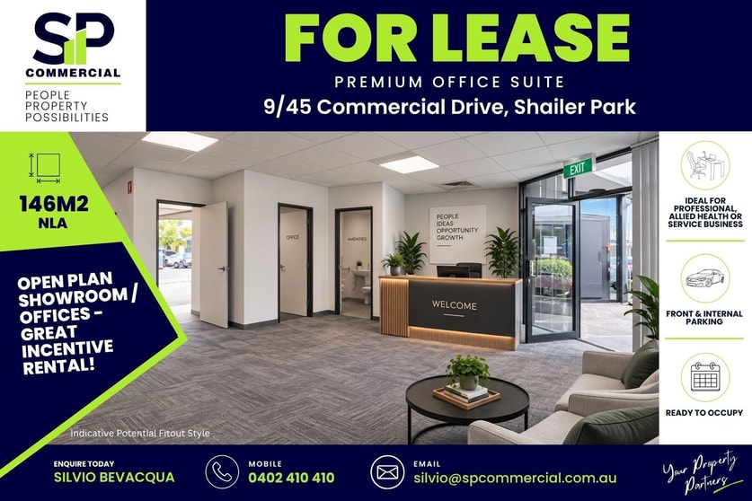 Offices commercial property for lease at 9/45-49 Commercial Drive Shailer Park QLD 4128 Offices commercial property for lease at 9/45-49 Commercial Drive Shailer Park QLD 4128