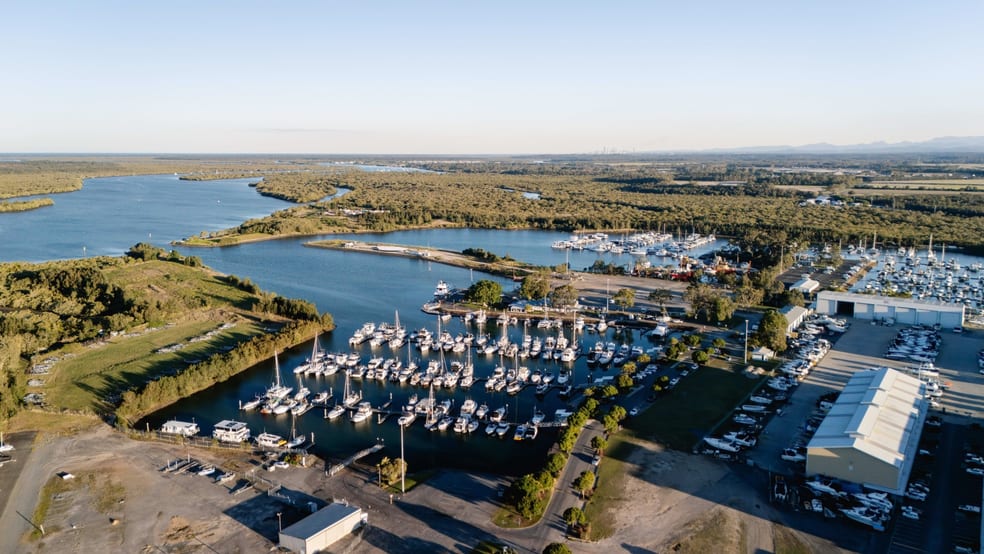 Factory, Warehouse & Industrial commercial property for lease at d’Albora Pacific Point Marina & Boatyard 80 Cabbage Tree Point Road Steiglitz QLD 4207