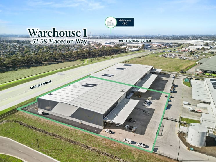 Factory, Warehouse & Industrial commercial property for lease at Warehouse 1 52–58 Macedon Way Tullamarine VIC 3043