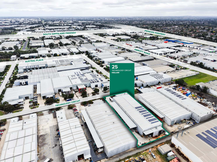 Factory, Warehouse & Industrial commercial property for lease at 25 Technology Circuit Hallam VIC 3803 Factory, Warehouse & Industrial commercial property for lease at 25 Technology Circuit Hallam VIC 3803