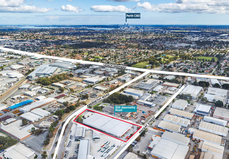 Factory, Warehouse & Industrial commercial property for lease at 505 Abernethy Road Kewdale WA 6105 Factory, Warehouse & Industrial commercial property for lease at 505 Abernethy Road Kewdale WA 6105