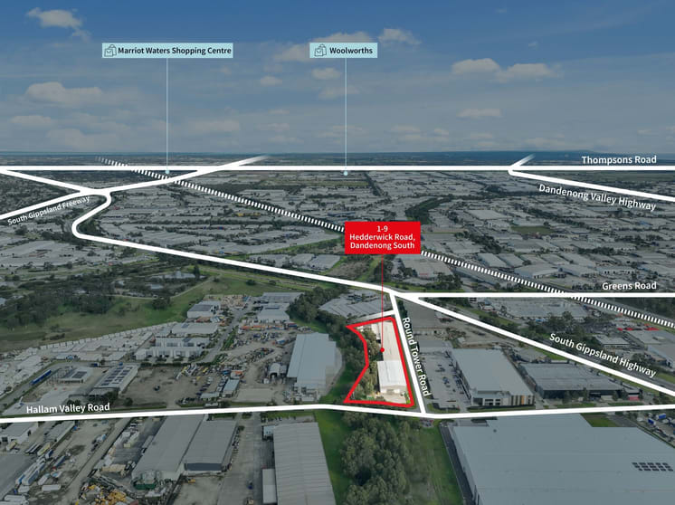 Factory, Warehouse & Industrial commercial property for lease at 1-9 Hedderwick Road Dandenong South VIC 3175 Factory, Warehouse & Industrial commercial property for lease at 1-9 Hedderwick Road Dandenong South VIC 3175