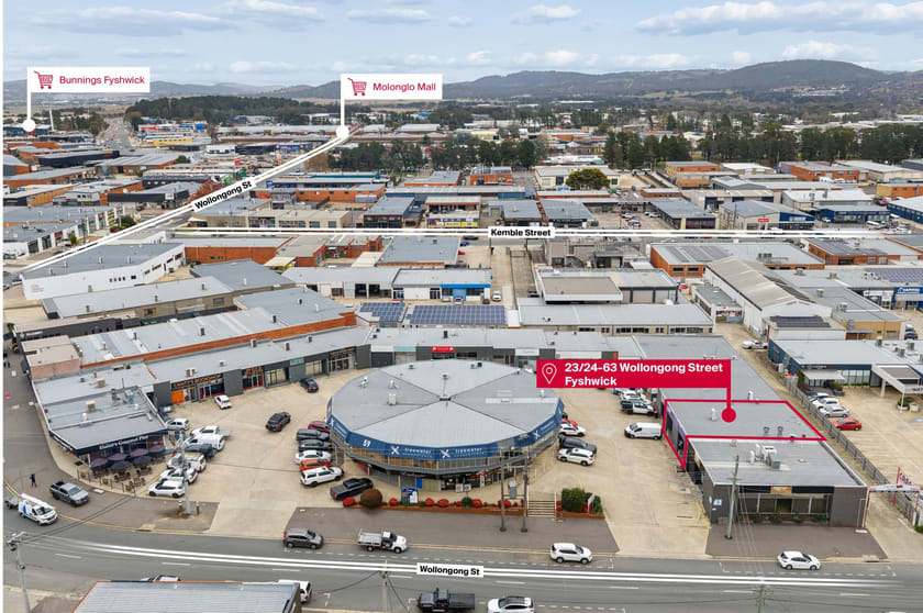 Offices commercial property for lease at 23 & 24/63 Wollongong Street Fyshwick ACT 2609 Offices commercial property for lease at 23 & 24/63 Wollongong Street Fyshwick ACT 2609