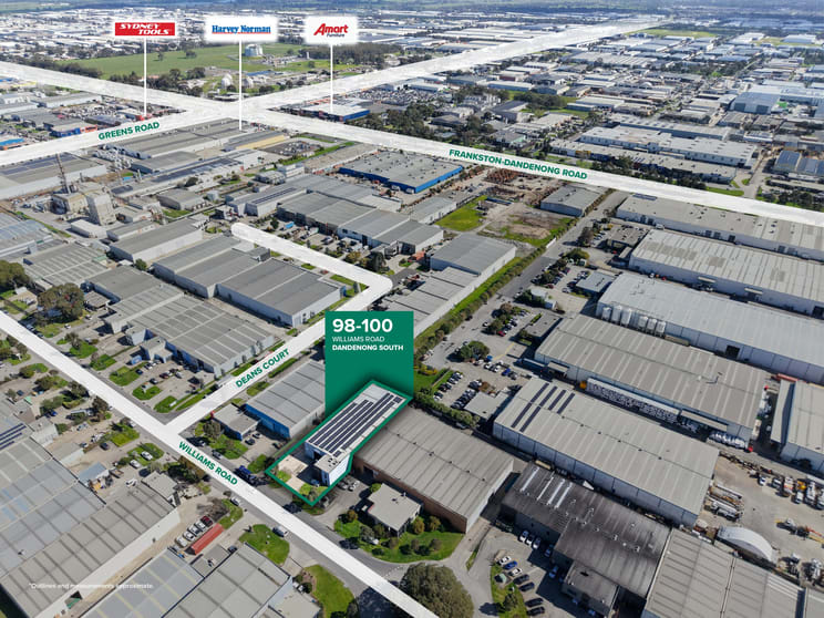 Factory, Warehouse & Industrial commercial property for lease at 98-100 Williams Road Dandenong South VIC 3175 Factory, Warehouse & Industrial commercial property for lease at 98-100 Williams Road Dandenong South VIC 3175