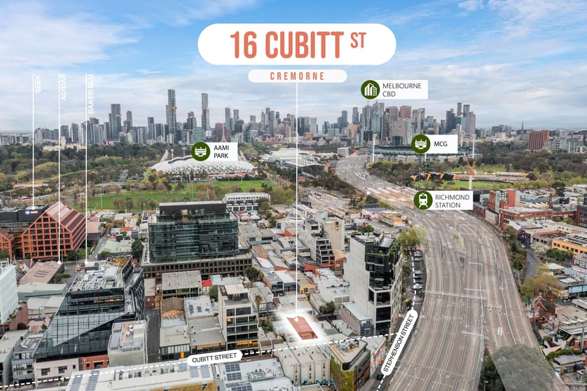Offices commercial property for lease at 16 Cubitt Street Cremorne VIC 3121 Offices commercial property for lease at 16 Cubitt Street Cremorne VIC 3121