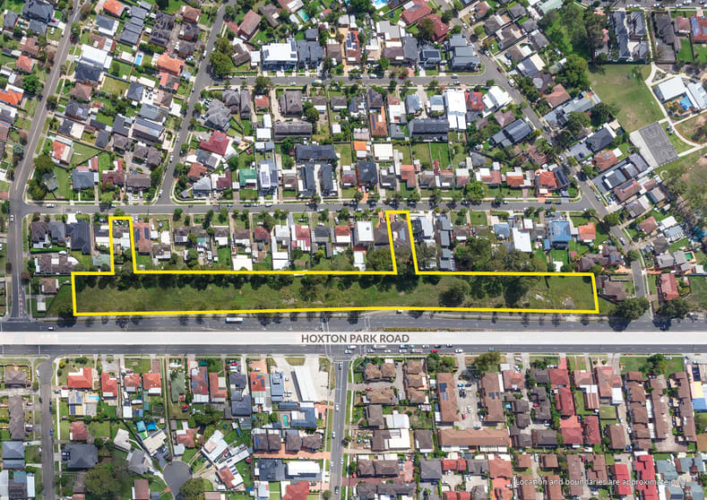 Development / Land commercial property for sale at 93-143 Hoxton park Road & 20 & 48 Dale Avenue Liverpool NSW 2170