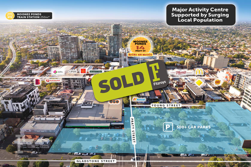 Shop & Retail commercial property sold at 14 Pratt Street Moonee Ponds VIC 3039
