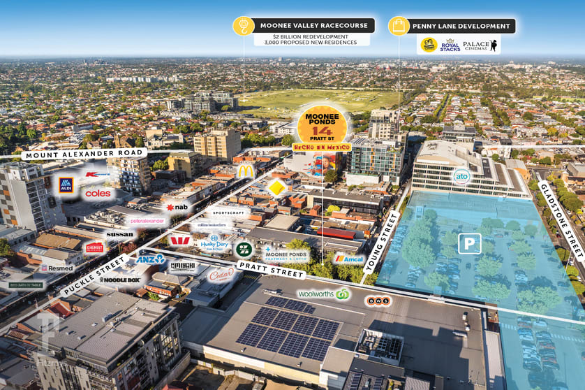 Shop & Retail commercial property sold at 14 Pratt Street Moonee Ponds VIC 3039