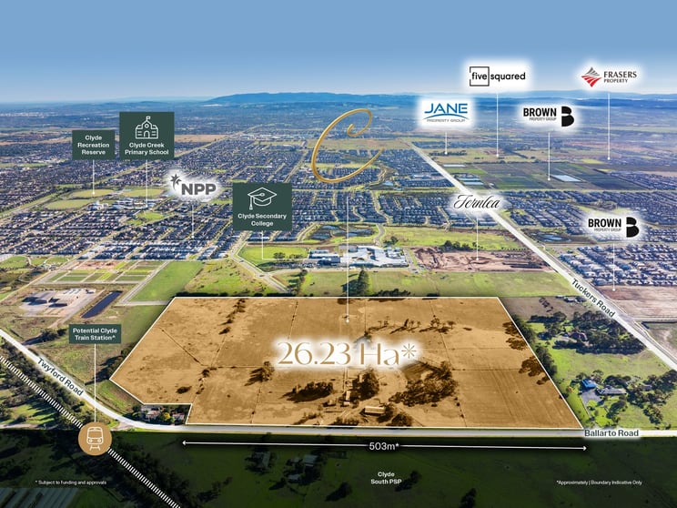 Development / Land commercial property for sale at Clyde Major Town Centre, 1625 Ballarto Road Clyde VIC 3978 Development / Land commercial property for sale at Clyde Major Town Centre, 1625 Ballarto Road Clyde VIC 3978