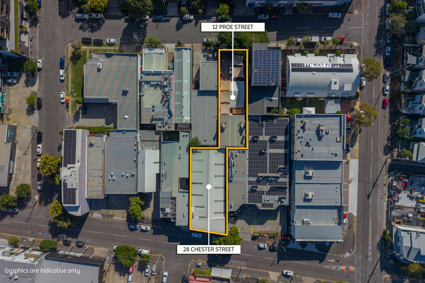 Factory, Warehouse & Industrial commercial property for sale at . 28 Chester St & 12 Proe St Newstead QLD 4006