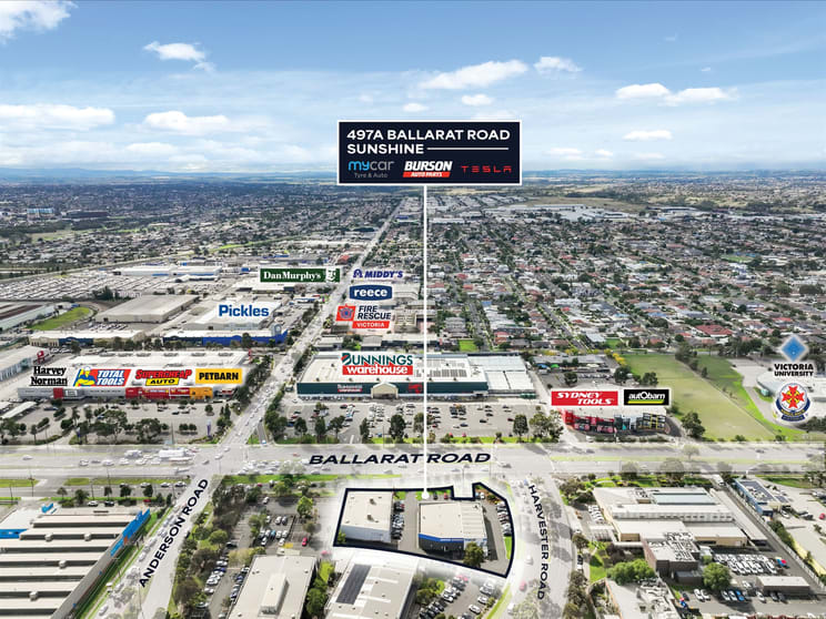 Showrooms / Bulky Goods commercial property for sale at 497A Ballarat Road Sunshine VIC 3020