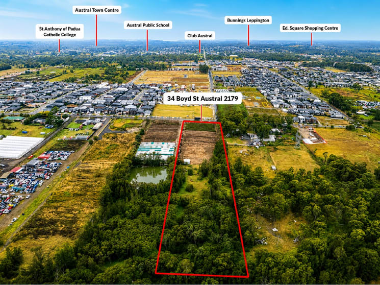 Development / Land commercial property for sale at 34 Boyd Street Austral NSW 2179