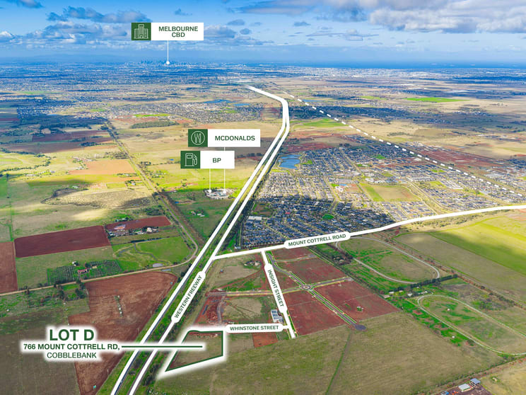Development / Land commercial property for sale at Lot D/766 Mt Cottrell Road Cobblebank VIC 3338 Development / Land commercial property for sale at Lot D/766 Mt Cottrell Road Cobblebank VIC 3338