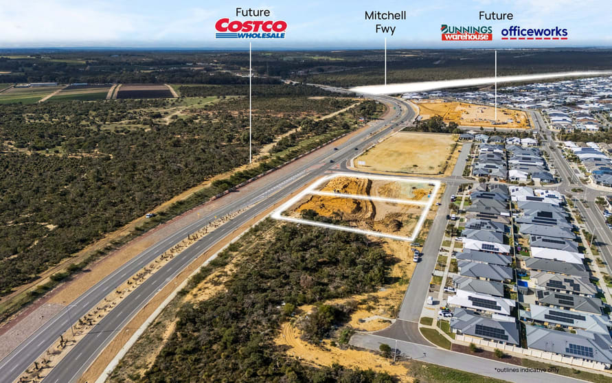 Development / Land commercial property for sale at Lots 2950 and 2951 Pateley Street Alkimos WA 6038