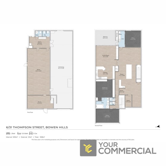 Shop & Retail commercial property for sale at 6/31 Thompson Street Bowen Hills QLD 4006 Shop & Retail commercial property for sale at 6/31 Thompson Street Bowen Hills QLD 4006