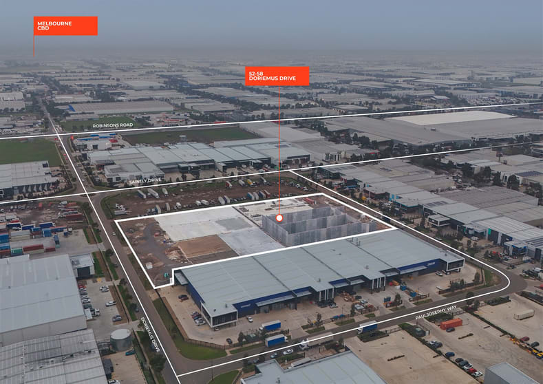 Factory, Warehouse & Industrial commercial property for sale at 52-58 Doriemus Drive Truganina VIC 3029