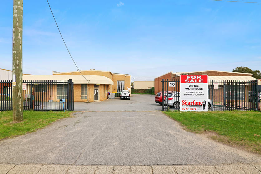 Factory, Warehouse & Industrial commercial property for sale at 10 Hyne Road South Guildford WA 6055