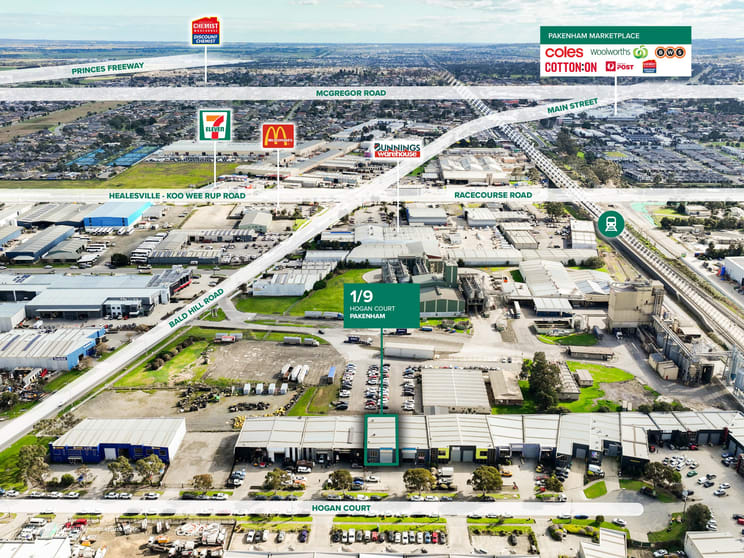 Factory, Warehouse & Industrial commercial property for sale at 1/9 Hogan Court Pakenham VIC 3810 Factory, Warehouse & Industrial commercial property for sale at 1/9 Hogan Court Pakenham VIC 3810