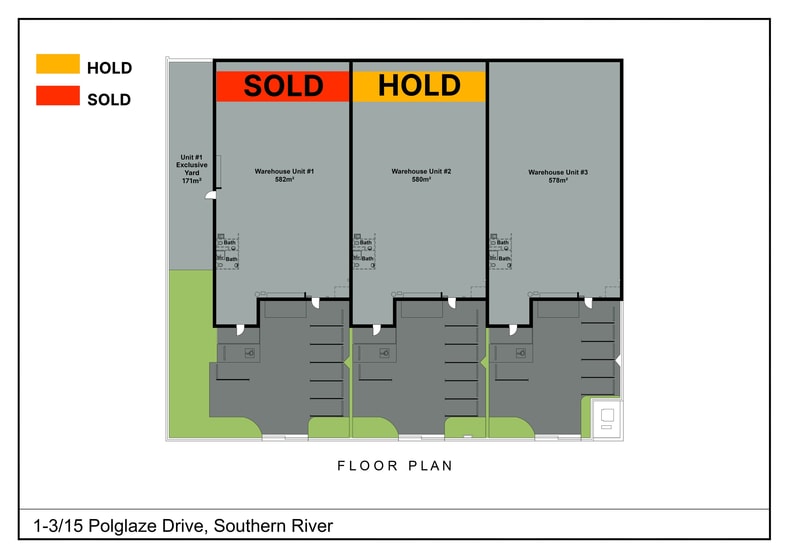 Factory, Warehouse & Industrial commercial property for sale at Units 1-3/15 Polglaze Drive Southern River WA 6110 Factory, Warehouse & Industrial commercial property for sale at Units 1-3/15 Polglaze Drive Southern River WA 6110