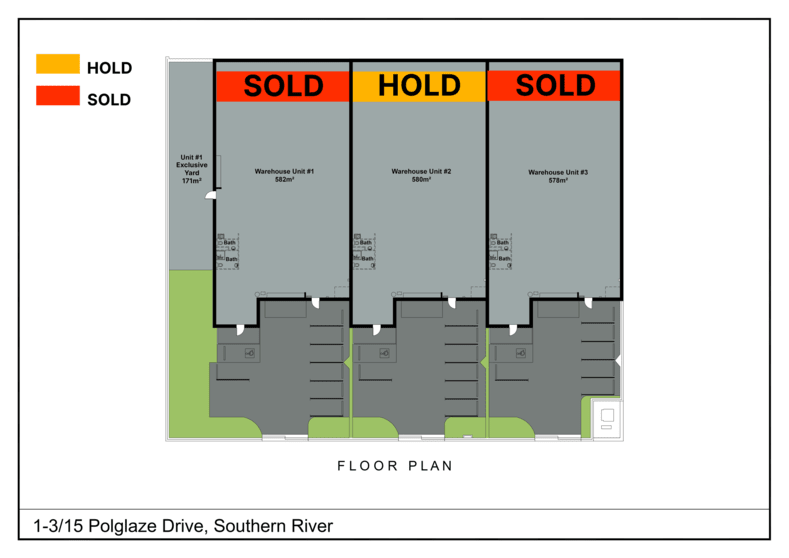 Factory, Warehouse & Industrial commercial property for sale at Units 1-3/15 Polglaze Drive Southern River WA 6110 Factory, Warehouse & Industrial commercial property for sale at Units 1-3/15 Polglaze Drive Southern River WA 6110