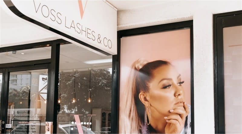 Voss Lashes Successful Business Large Clientele Repeat Business