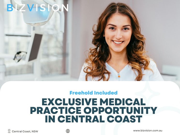 Exclusive Medical Practice Opportunity in Central Coast: GP Clinic with Freehold Exclusive Medical Practice Opportunity in Central Coast: GP Clinic with Freehold
