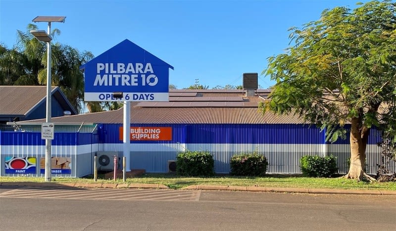 Pilbara Mitre 10 25% ROI, Operating Under Management Pilbara Mitre 10 25% ROI, Operating Under Management
