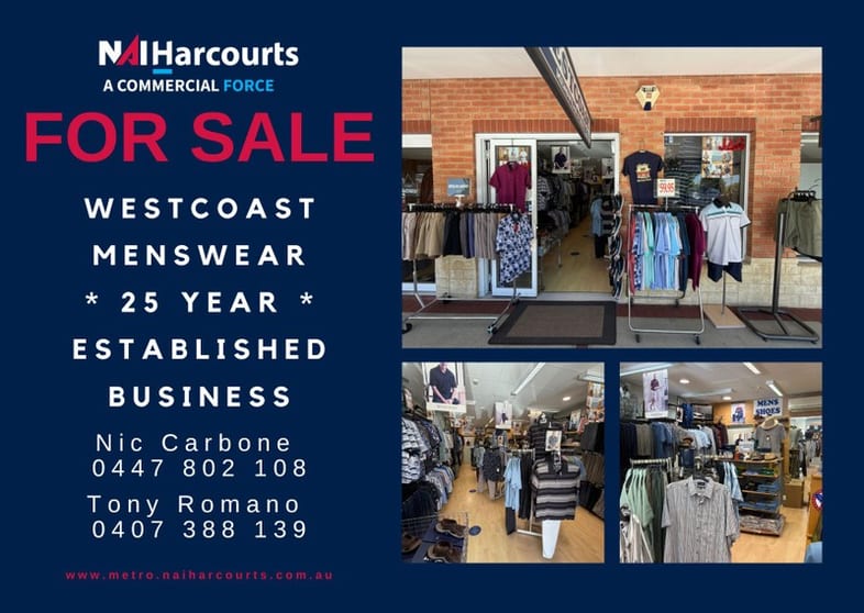 25 Year Established Menswear Business - Kingsley 25 Year Established Menswear Business - Kingsley