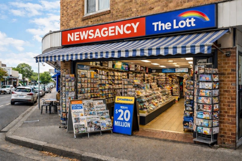 Established Newsagency & Lotto Prime Main Street Location | 50+ Year History Established Newsagency & Lotto Prime Main Street Location | 50+ Year History
