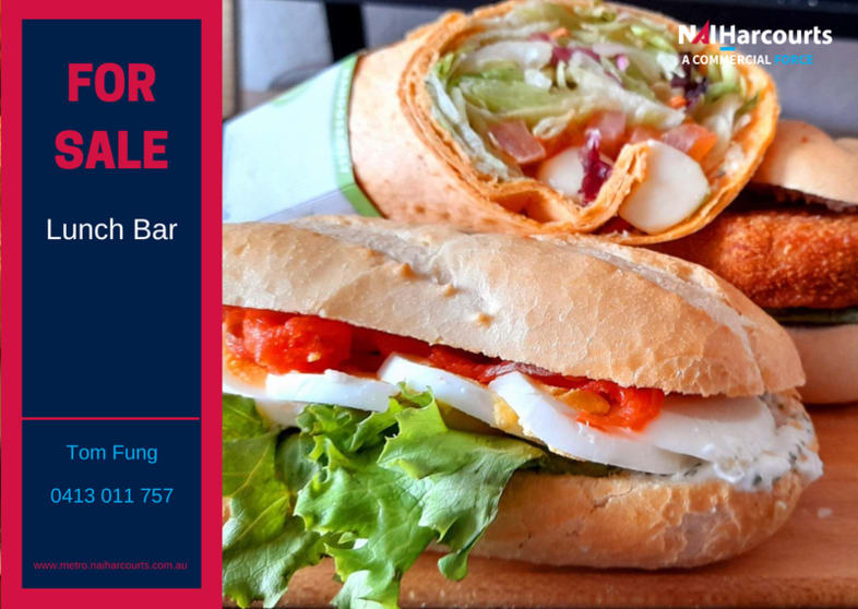 Lunch Bar For Sale - Fantastic Location! Lunch Bar For Sale - Fantastic Location!
