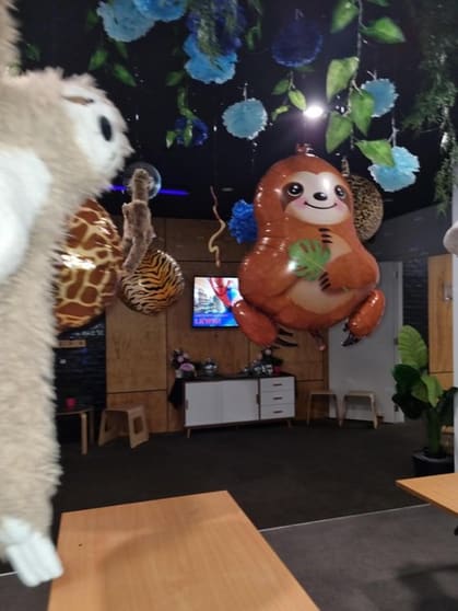 Multi Use Event Space currently utilized for kids parties Multi Use Event Space currently utilized for kids parties