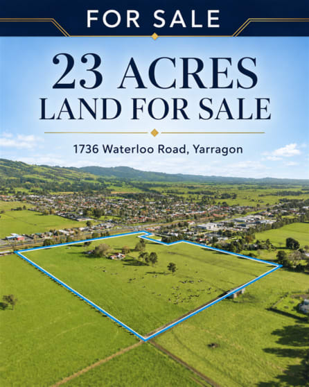 Prime 23-Acre Landholding with Group Accommodation Opportunity (STCA)  Yarragon Township Fringe