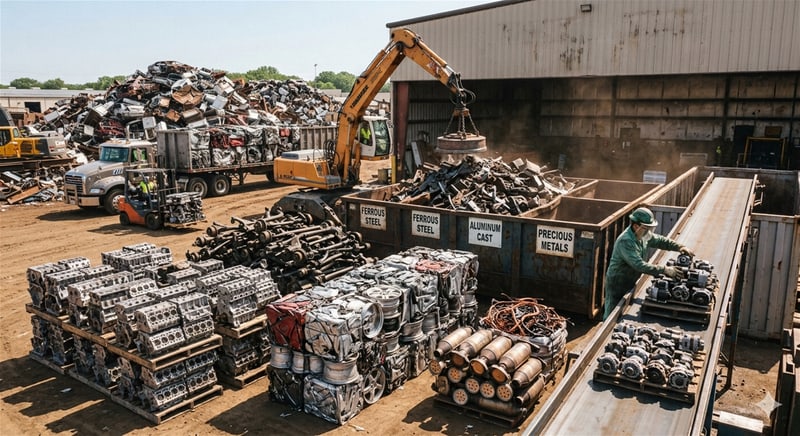Highly Profitable Auto Parts Recycle Business 