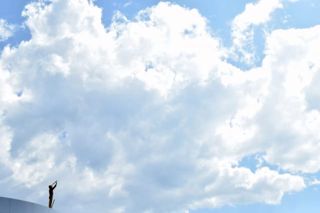 The Man Who Measures the Clouds (by Jan Fabre)