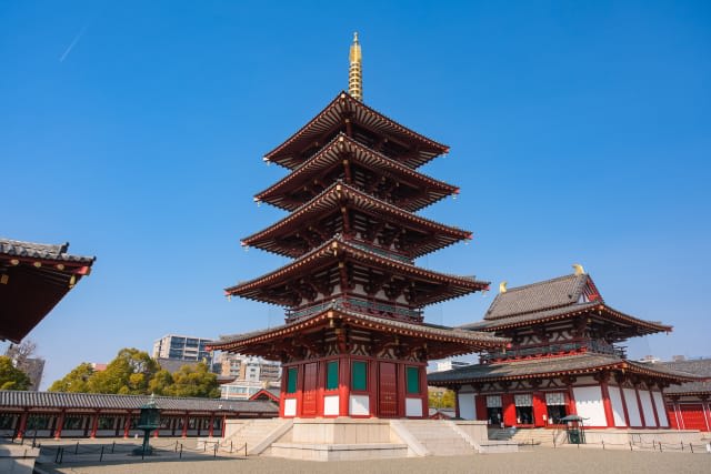 Temple in Osaka