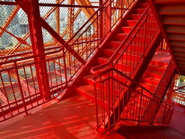 Open-Air Staircase Walk