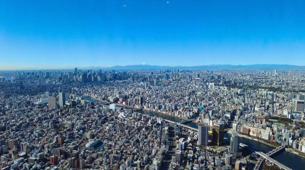 A View From Sky Tree