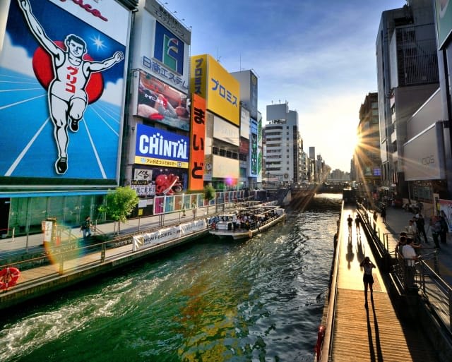 Along the Dotonbori River