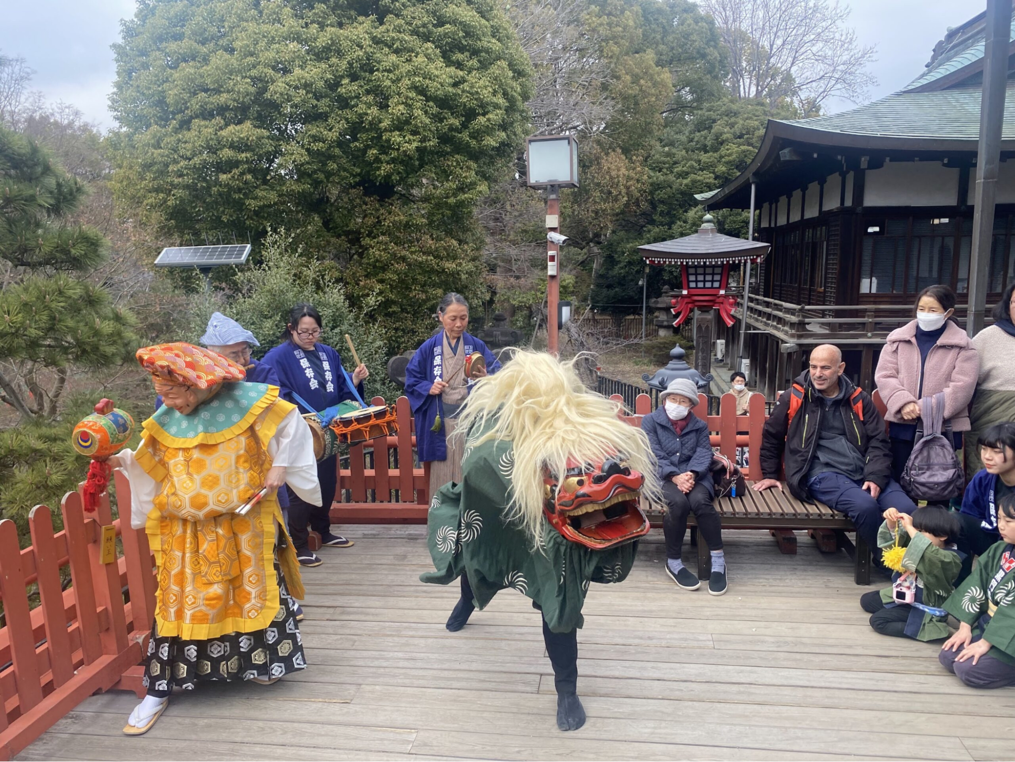 Festival Music and Celebration Lion Dance