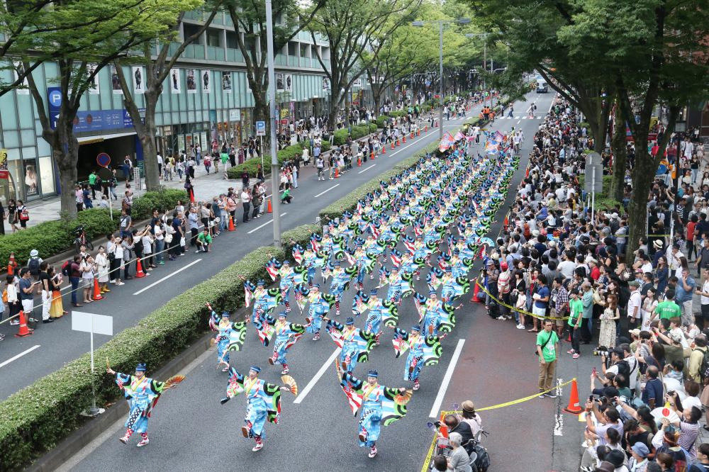 Harajuku Omotesando Genki Matsuri Super Yosakoi