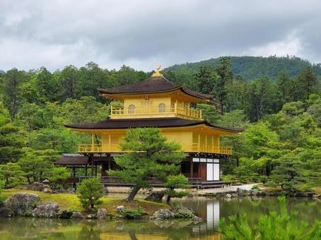 Kinkakuji Temple in Kyoto