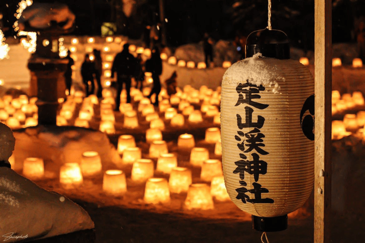 Jozankei Shrine (Snow Light Road)