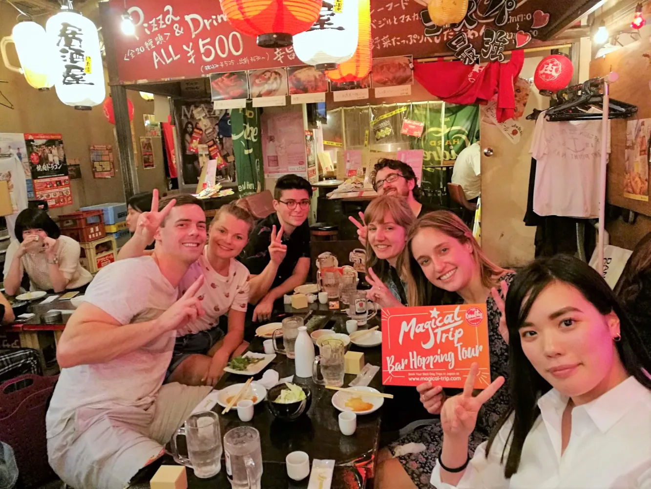 Shibuya Bar Hopping Night Tour in Tokyo