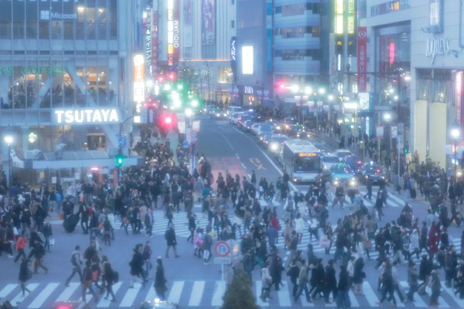 Shibuya Scramble Crossing